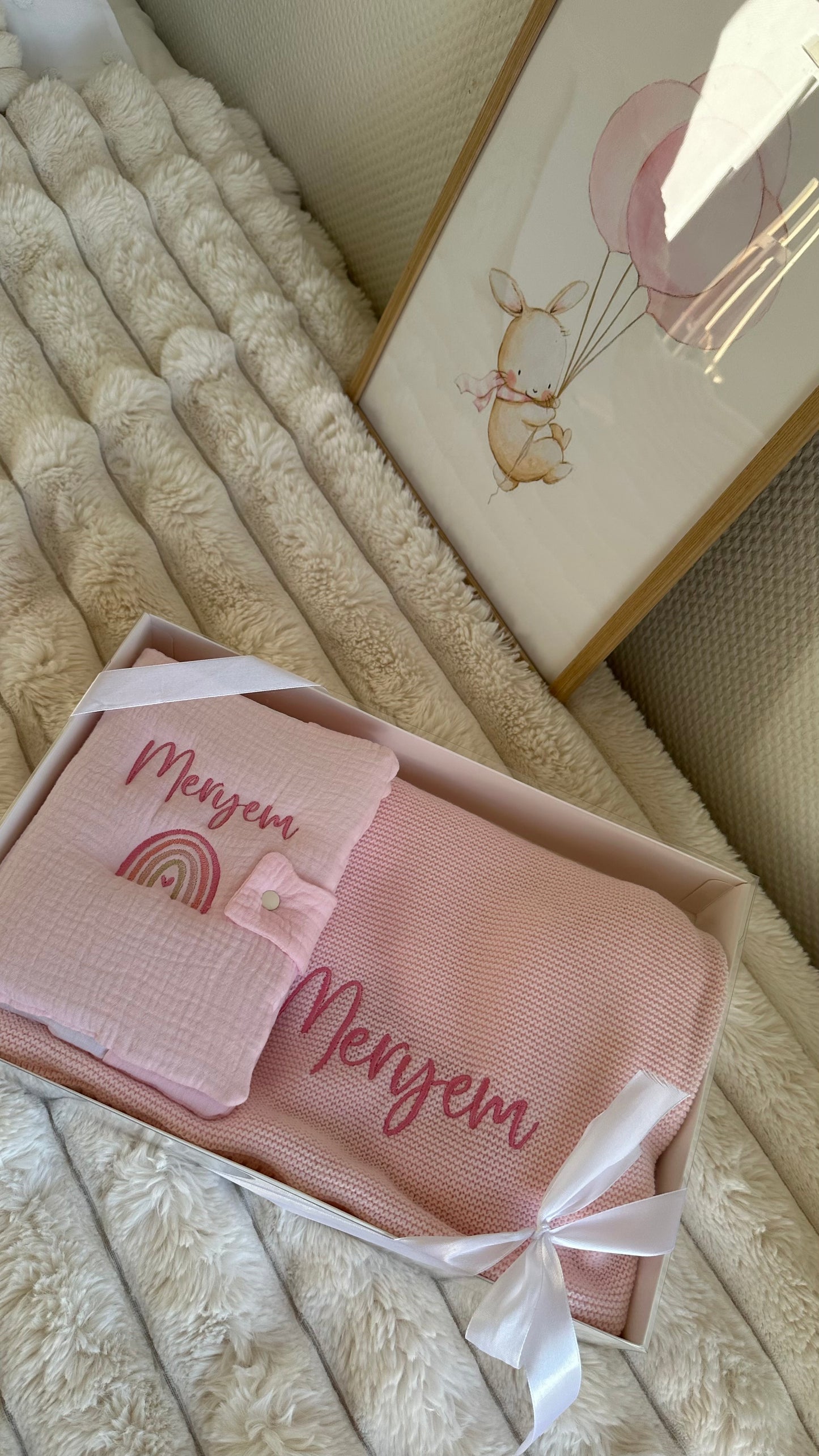 Coffret Naissance Brodé