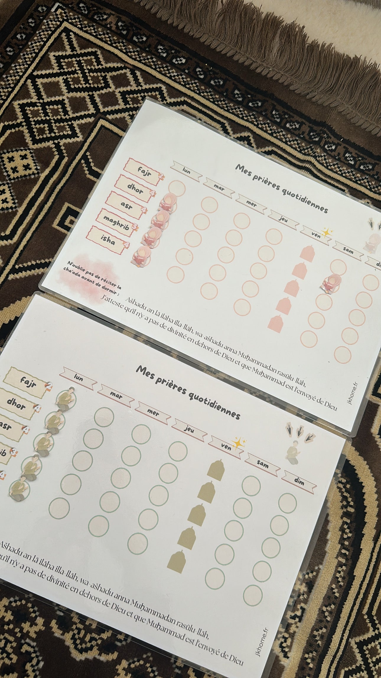 Mes prières quotidiennes