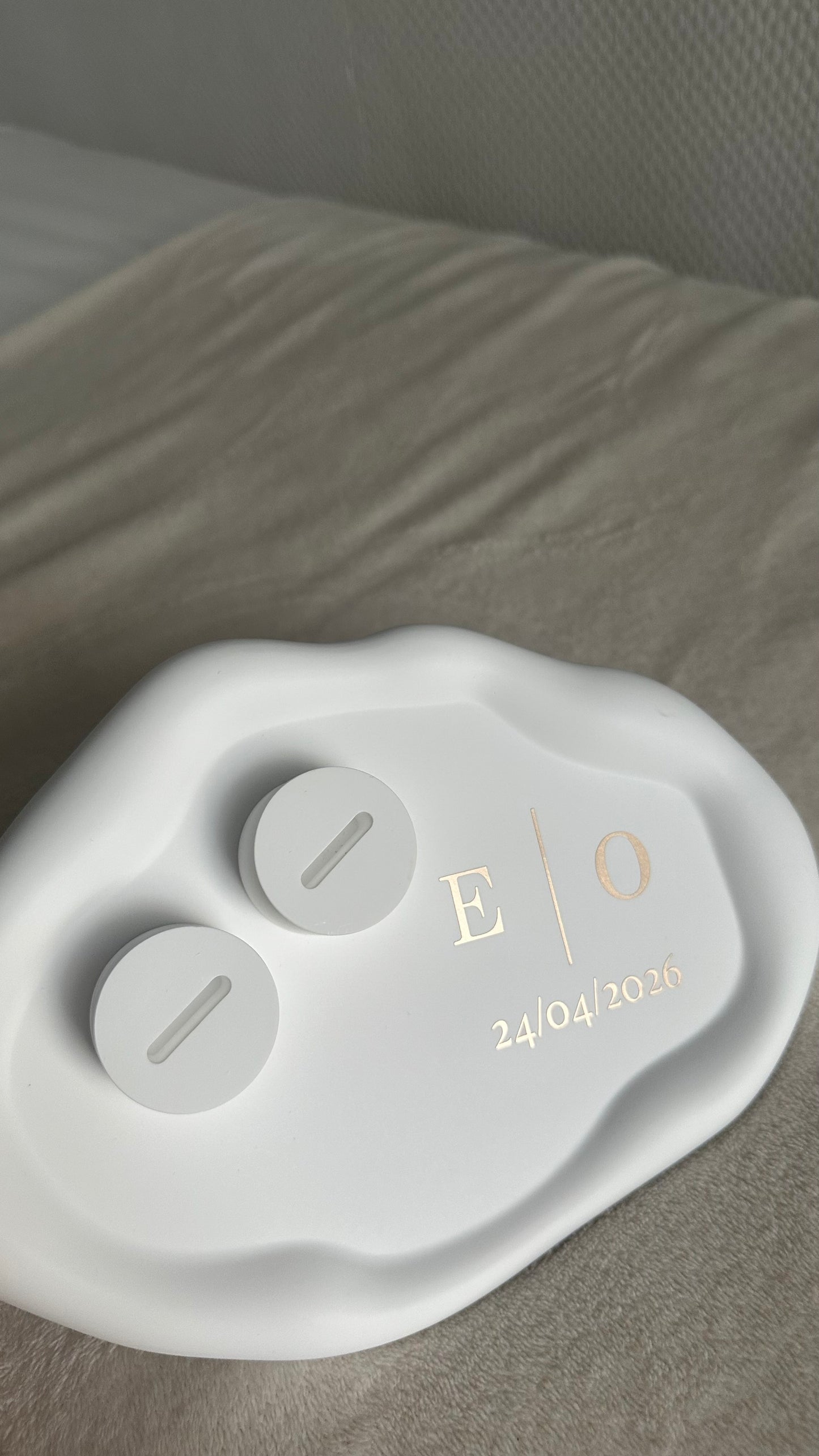 Porte-Alliance en plâtre