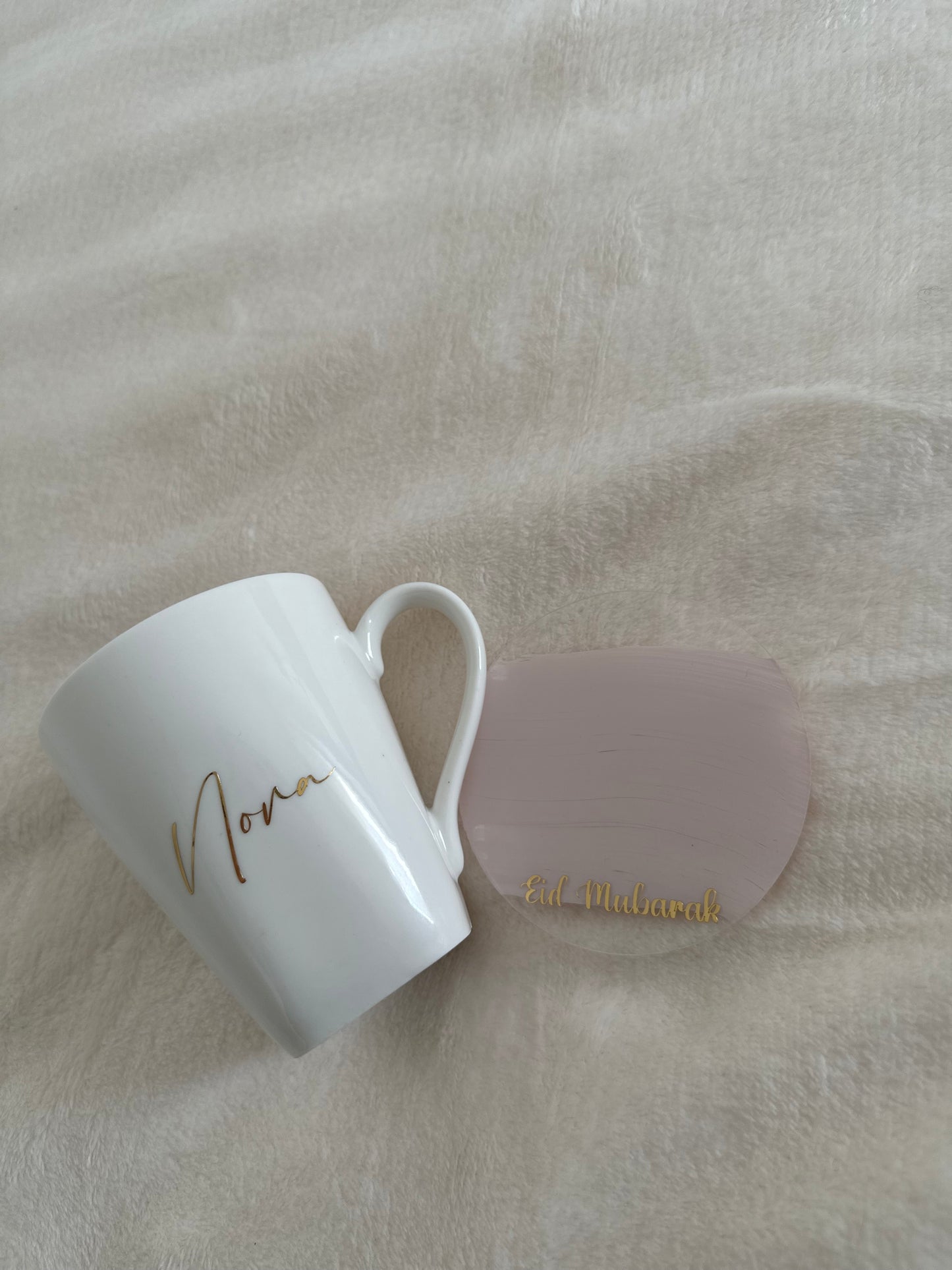 Mug + Dessous de verre