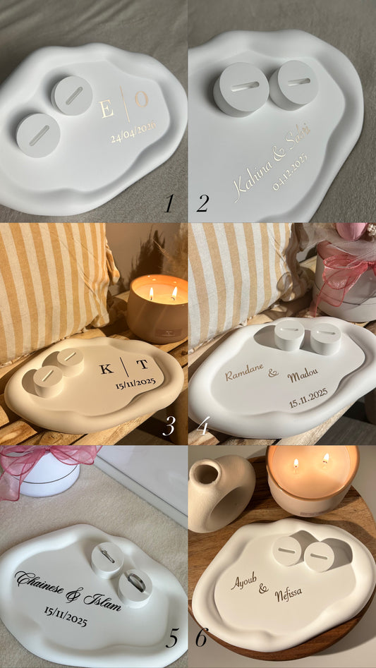 Porte-Alliance en plâtre