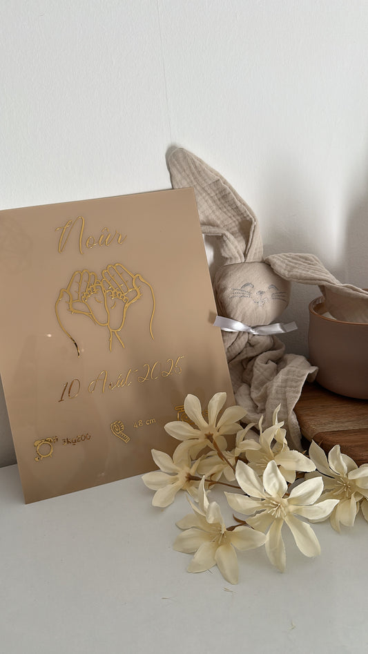 Plexiglass de Naissance