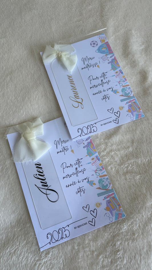 Carte Marque-Page